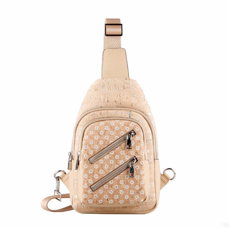 Ежедневна спортна коркова мъжка раница Crossbody